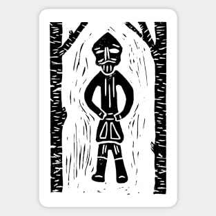 Odin (Black Ink Version) Magnet